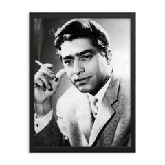 Mohammad Ali Fardin framed print on a plain backdrop in size 18"x24".