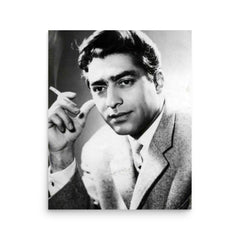 Mohammad Ali Fardin poster on a plain backdrop in size 16"x20".