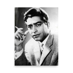 Mohammad Ali Fardin poster on a plain backdrop in size 18"x24".