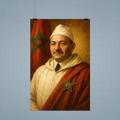 Mohammed V of Morocco poster 9