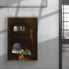 Monks in a Monastery by Franz Ludwig Catel, 1856 poster 4