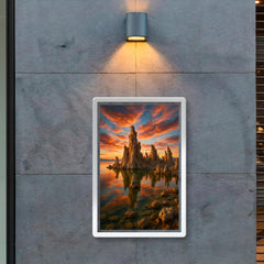 Mono Lake Tufa Towers California USA poster 2