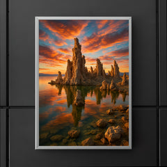 Mono Lake Tufa Towers California USA poster 5