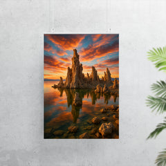 Mono Lake Tufa Towers California USA poster 7