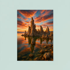 Mono Lake Tufa Towers California USA poster 8