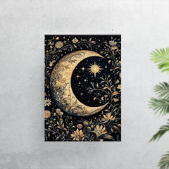 Moon and Stars by William Morris poster 7