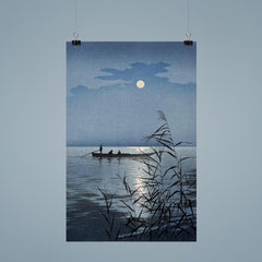 Moonlit Sea (Clouds) by Koho Shoda poster 9