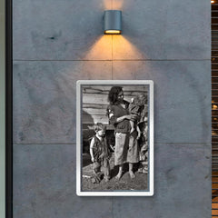 Mother and Baby of Family Living in Field on U.S. Route 70 Near the Tennessee River, March 1936 poster 2