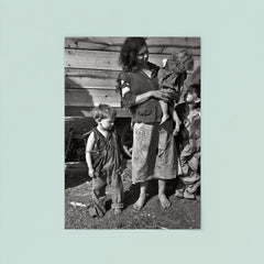Mother and Baby of Family Living in Field on U.S. Route 70 Near the Tennessee River, March 1936 poster 8