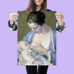 Mother and Child by Gari Melchers poster 3