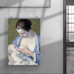 Mother and Child by Gari Melchers poster 4
