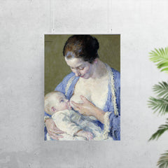 Mother and Child by Gari Melchers poster 7