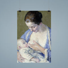 Mother and Child by Gari Melchers poster 9