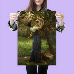 Mother and Child in an Orange Grove by Virginie Demont-Breton poster 3