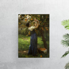 Mother and Child in an Orange Grove by Virginie Demont-Breton poster 7