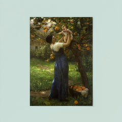 Mother and Child in an Orange Grove by Virginie Demont-Breton poster 8