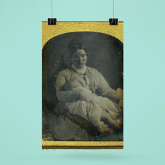 Mother Breastfeeding, ca. 1860 poster 6