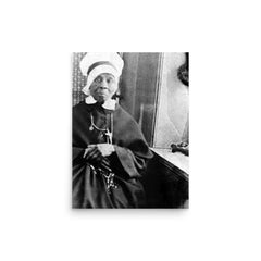 Mother Mary Lange poster on a plain backdrop in size 12"x16".