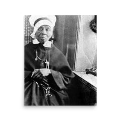 Mother Mary Lange poster on a plain backdrop in size 16"x20".