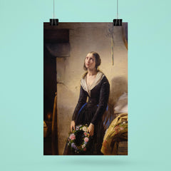 Mother Mourning the Death of Her Child by Giuseppe Molteni poster 6