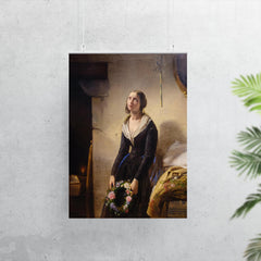 Mother Mourning the Death of Her Child by Giuseppe Molteni poster 7