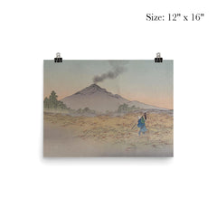 Mount Asama by Koho Shoda poster 3