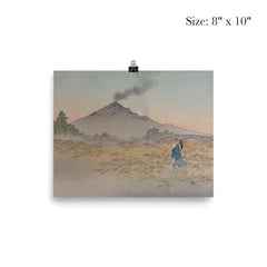 Mount Asama by Koho Shoda poster 4