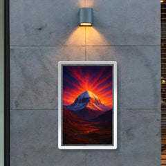 Mount Kailash beneath impossible dawn light poster 2