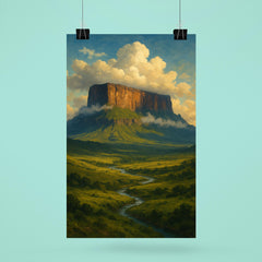 Mount Roraima Venezuela Brazil Guyana poster 6