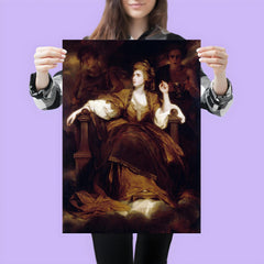 Mrs. Siddons as the Tragic Muse by Joshua Reynolds, 1789 poster 3
