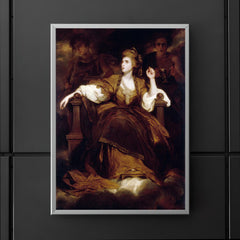 Mrs. Siddons as the Tragic Muse by Joshua Reynolds, 1789 poster 5