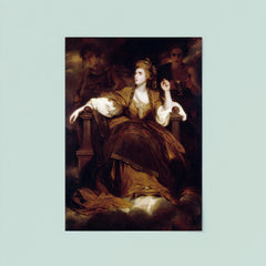 Mrs. Siddons as the Tragic Muse by Joshua Reynolds, 1789 poster 8