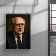 Mstislav Rostropovich portrait poster 4