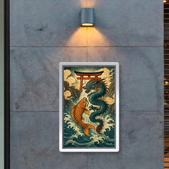 Murasame koi dragon gate ascent poster 2