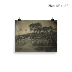 Muster of Militiamen on Boston Common, c. 1850s by Southworth and Hawes poster 3