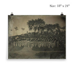 Muster of Militiamen on Boston Common, c. 1850s by Southworth and Hawes poster 5