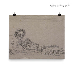 My Portrait in 1960 by James Ensor poster 2