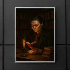 Nadezhda Krupskaya clandestine library scene poster 5