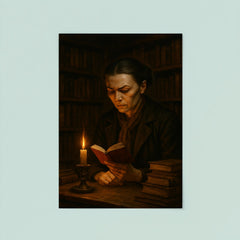 Nadezhda Krupskaya clandestine library scene poster 8