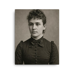 Nancy Dickey canvas print on a plain backdrop in size 16"x20".