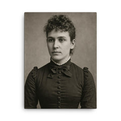 Nancy Dickey canvas print on a plain backdrop in size 18"x24".