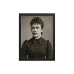 Nancy Dickey framed print on a plain backdrop in size 12"x16".