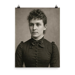 Nancy Dickey poster on a plain backdrop in size 8"x10".