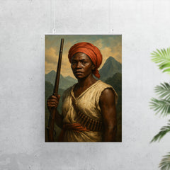 Nanny of the Maroons mountain portrait poster 7