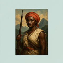 Nanny of the Maroons mountain portrait poster 8