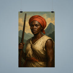 Nanny of the Maroons mountain portrait poster 9