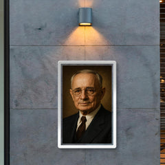 Napoleon Hill portrait poster 2