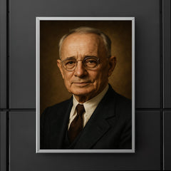Napoleon Hill portrait poster 5