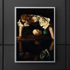 Narcissus by Caravaggio, 1600 poster 5