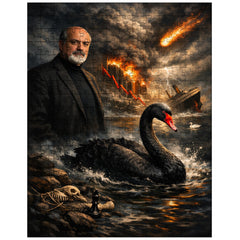 Nassim Nicholas Taleb black swan tableau jigsaw puzzle
